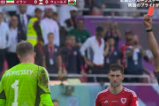 【W杯】ウェールズのゴールキーパー、今大会初のレッドカード