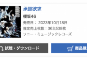 過去最高記録！櫻坂46 7thシングル『承認欲求』初日363,538枚を記録でオリコン第1位を獲得！！！