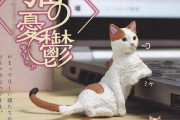憂鬱そうにくつろぐ、猫さんがガチャフィギュアになって登場！「猫の憂鬱」