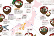 【画像】日本の「お雑煮」、種類ありすぎて同じ料理とは思えないｗｗｗｗｗｗｗｗｗｗｗｗｗｗ
