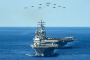 【中国牽制】米国「日米軍事同盟は揺るぎなく、強固である」日米が空母2隻、艦艇20隻、航空機100機を投入
