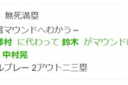【悲報】SB中村晃、ノーアウト満塁で代打で出てきてホームゲッツー