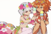【FGO】いろいろな再臨姿の水着カーマちゃんとぐだ子！！　どの再臨姿でもお似合いですよ！