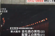 【大阪】「便意を催したから」バイク２台が時速２７０ｋｍと時速２３０ｋｍで走行し事故…運危険運転傷害で書類送検