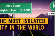 世界で最も孤立した都市はどこか？　海外の反応