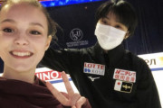 羽生結弦、シェルバコワを“うさ耳”に仕立てた1枚に海外歓喜「可愛さ溢れちゃった」