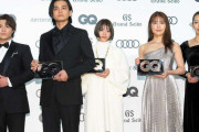 有村架純　ワンショルダードレスで美の競演　オリンピアンも華やかにドレスアップ