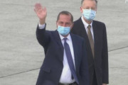 【台湾】アメリカ 厚生長官が台湾に到着 断交以来の最高位の高官訪問