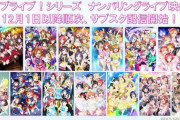 ラブライブ！シリーズの過去のナンバリングライブのサブスク配信決定！【ラブライブ】