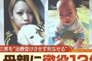 【悲画像】唯雅ちゃん（1）、31ヵ所の骨折を放置され死亡　母親はIQ58の知的障害者