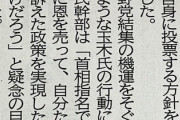 立民幹部「国民玉木は自民に恩を売って自分たちが訴えた政策を実現したいだけだろ」疑念の目を向ける