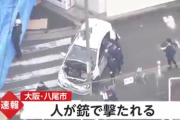 大阪で警察官が拳銃を4発発砲→当たった男性は心肺停止の重症→4発も撃つことになった理由がこちら・・・