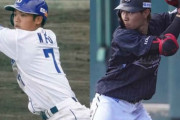 藤原恭大.161(56-9) 0本 4打点　根尾昂.161(56-9) 0本 5打点
