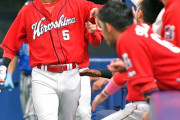 カープ會澤“走者一掃”逆転決勝タイムリー！長野150号2ラン！松山堂林ダメ押し打！中村祐太6回2失点！島内プロ初勝利で4連勝！【広島9-3中日/試合結果】