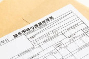 彡(ﾟ)(ﾟ)「源泉徴収票…？」