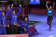 世界卓球で大番狂わせ！！ 世界1位の中国選手を155位のインド選手が打ち破る