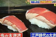 【画像】江戸時代の寿司やばすぎる