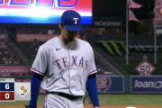 レンジャーズ有原、今季2勝目の権利を持ち6回途中2安打無失点で降板