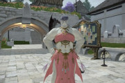 【FF14】6.0で男性でも装備できるようになった「サベネアンビスチェ」を着たルガやロスガル、ハイランダーのインパクトが凄すぎるｗｗｗｗｗ