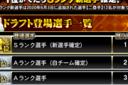 【プロスピA】小盛ドラフトは単発で引いた方が絶対いいやん