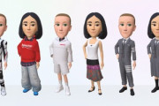 Meta､Facebook･Instagram･VRなどで利用できる3Dアバターを販売開始