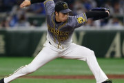青柳晃洋(ドラ5)　防御率1.87(1位)　9勝(1位タイ)　勝率.818(1位)←これwwwwwwwwww