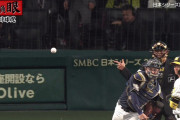 【日本シリーズ】 若月アロー炸裂！矢のような送球で近本を刺す