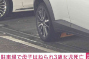 駐車場で3歳女児と母親が車にはねられ女児死亡 横浜市
