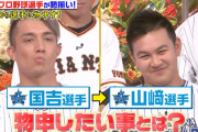 ＤｅＮＡ国吉が山崎に物申す「突然体を噛まないで！」