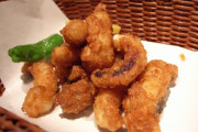 【料理】　タコの唐揚げ、なかなか人気が出ない