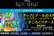 【ミューパレ】(22/06/10)新たな「すごろくツアーズ」が開催！ 追加楽曲に「チップとデールの大作戦 レスキューレンジャーズ テーマソング」が登場！！