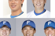 【公示】日ハムが5選手入れ替え　齋藤綱、福田光を登録　堀、古川、五十幡が抹消