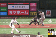 【阪神】6回表 スーパー大山継続！先制2点タイムリーツーベース！！
