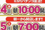 徳島はパチンコ屋が9時開店や?✊