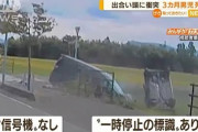 【動画あり】出合い頭に衝突…3カ月男児死亡