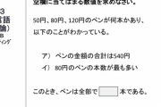 これが解けたら大卒、解けなかったら高卒レベルらしい