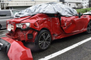 【クズ】定員オーバーのBRZが橋の欄干に激突した死亡事故、飲酒運転だった上に助手席の男に身代わりを依頼していた