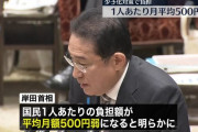 岸田首相、子ども政策の負担金"月500円弱"について｢歳出改革と賃上げにより実質的な負担は生じない」