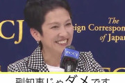 【動画】記者「副知事じゃダメですか」⇒ 蓮舫「ダメです。知事でなければいけない」　