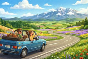 夏に愛車で北海道に行きたい