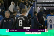 【速報】三笘先発のブライトン、アーセナル戦前半だけで2失点してしまう…