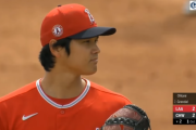 【悲報】大谷翔平、2回途中5安打5失点の大炎上