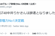 【悲報】NGT48中井りかさん、遂に卒業か？