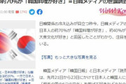 【悲報】日本人さん、韓国人に嫌われまくってしまう‥日本人の７割が韓国好き、一方韓国人は２割だけが日本文化が好きと回答‥　韓国の反応