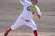 カープ野村＆中崎が怪我から復帰！野村2回2失点、中崎1回3失点、九里5回2失点。社会人・三菱重工広島との練習試合