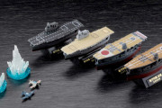 「ワールドシップデフォルメ5ミッドウェー海戦編」赤城とエンタープライズがガチャフィギュアに！