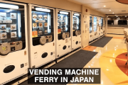 海外「やっぱ日本の自販機最高！」日本の「自販機だらけフェリー」での旅に興味津々