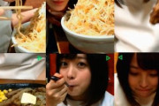 【女優】橋本環奈ちゃん、ラーメン、ステーキ、お寿司をぺろり