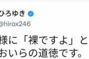 【朗報】ひろゆき「裸の王様にあなた裸ですよと伝えてあげるのがおいらの役目です」