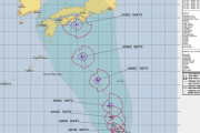【悲報】台風10号さん27日に急にストレートになる模様